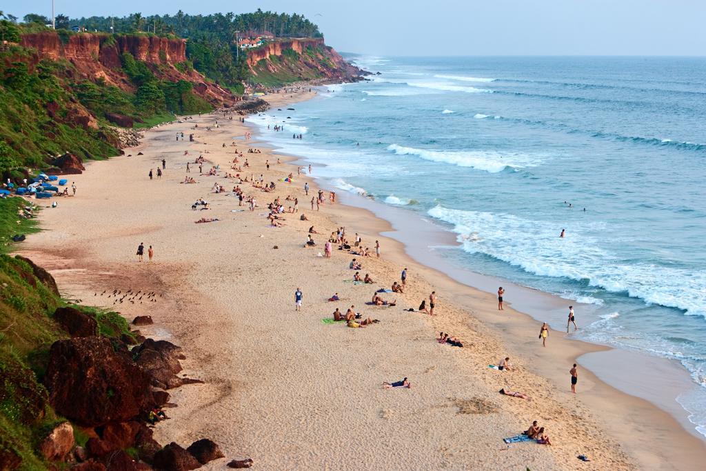 Ashiyana Cliff And Beach Resort Варкала Экстерьер фото
